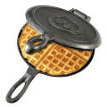 Outdoor Cooking Pan Cast Iron Waffle Maker